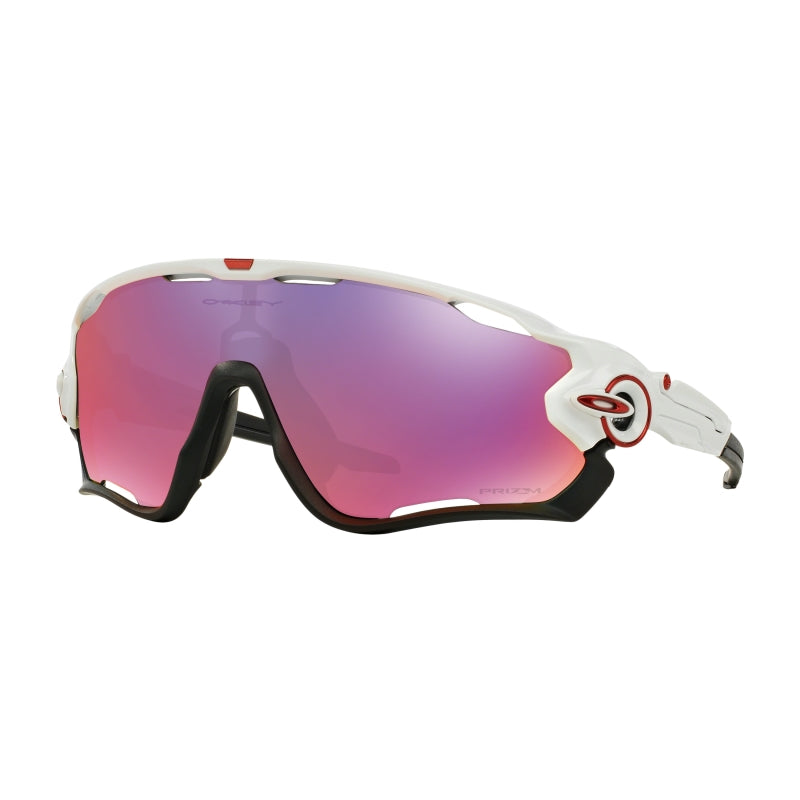 Oakley Jawbreaker Polished White - Prizm Road