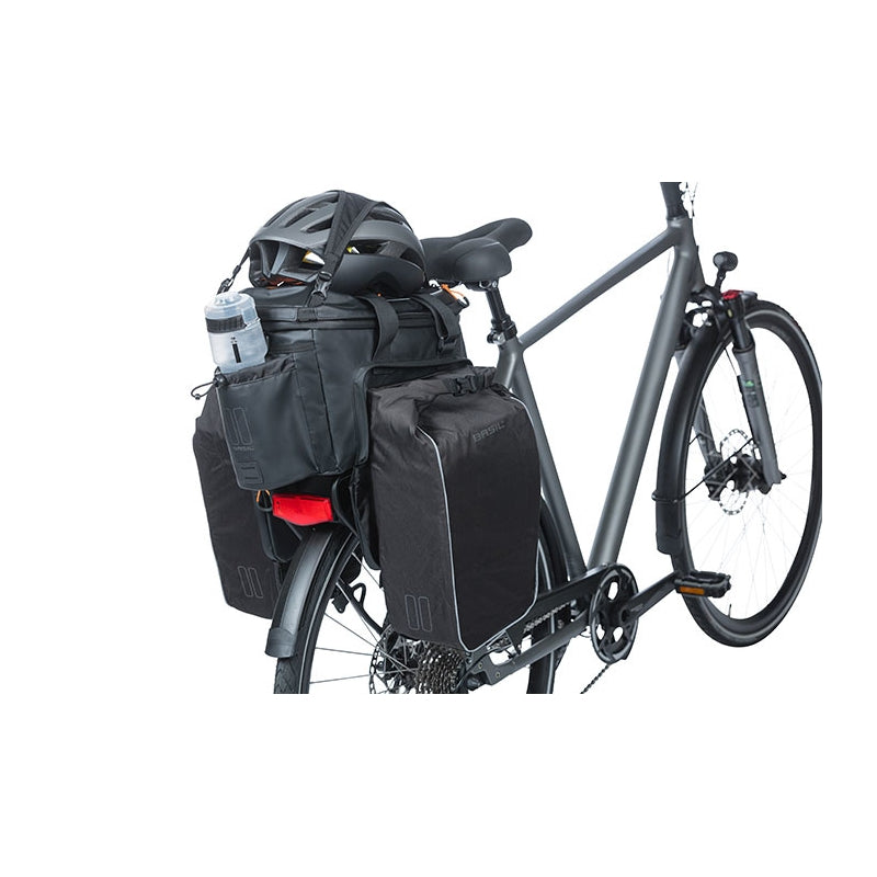 Basil Miles Tarpaulin Expandable XL Pro Trunkbag - Includes Mik Adapter Plate