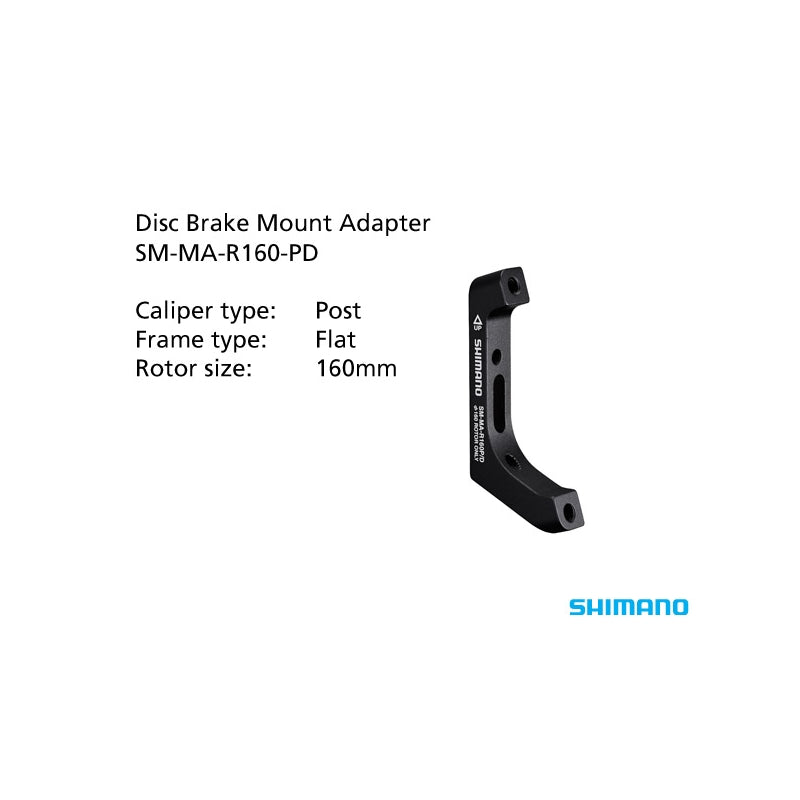 Shimano SM-MA160-R-160 Mount Adpater Flat Mount Rear 160MM