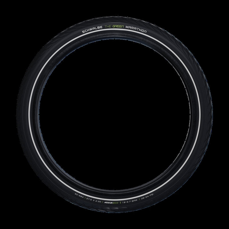 Schwalbe Tyre Green Marathon 700 X 35 / 28 X 1.4 Performance Wire Addix Eco Greenguard E-50 HS620 BL 700C