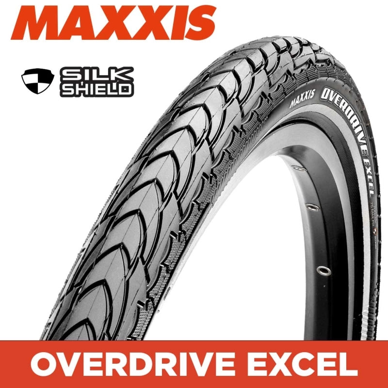 Maxxis Overdrive Excel 26 Inch Silkshield Reflective