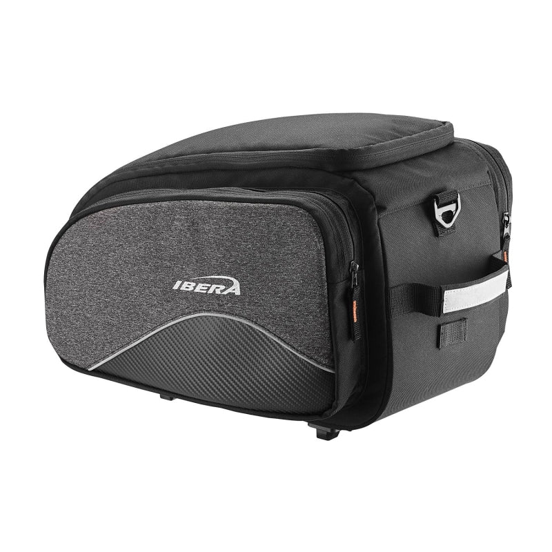 Ibera Commuter Rack Top Bag - Mik Clip On System