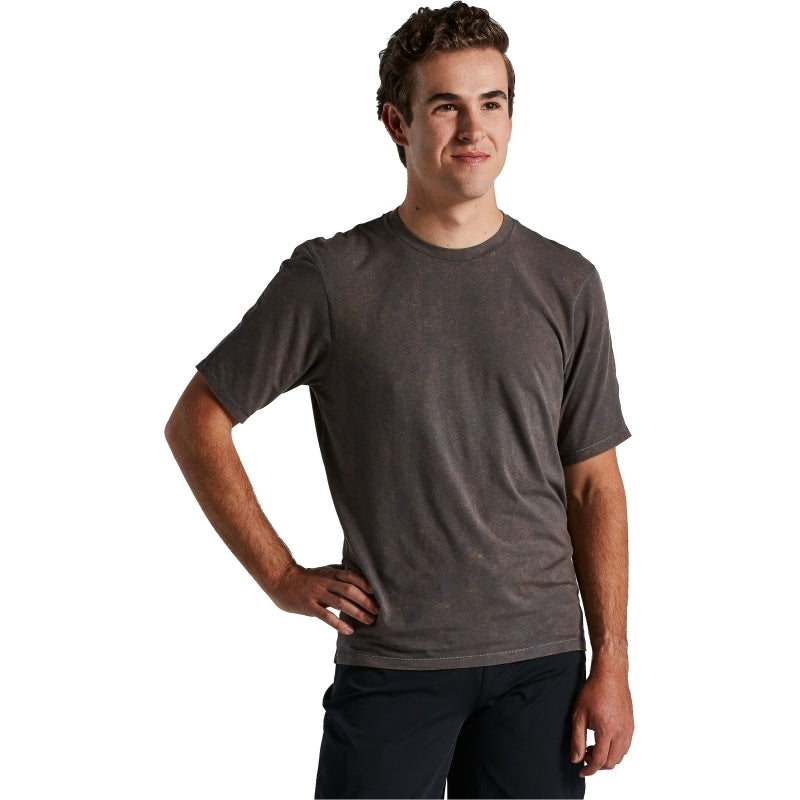 Specialized Trail Supima Cotton Mineral Washed Short Sleeve Jersey Mens