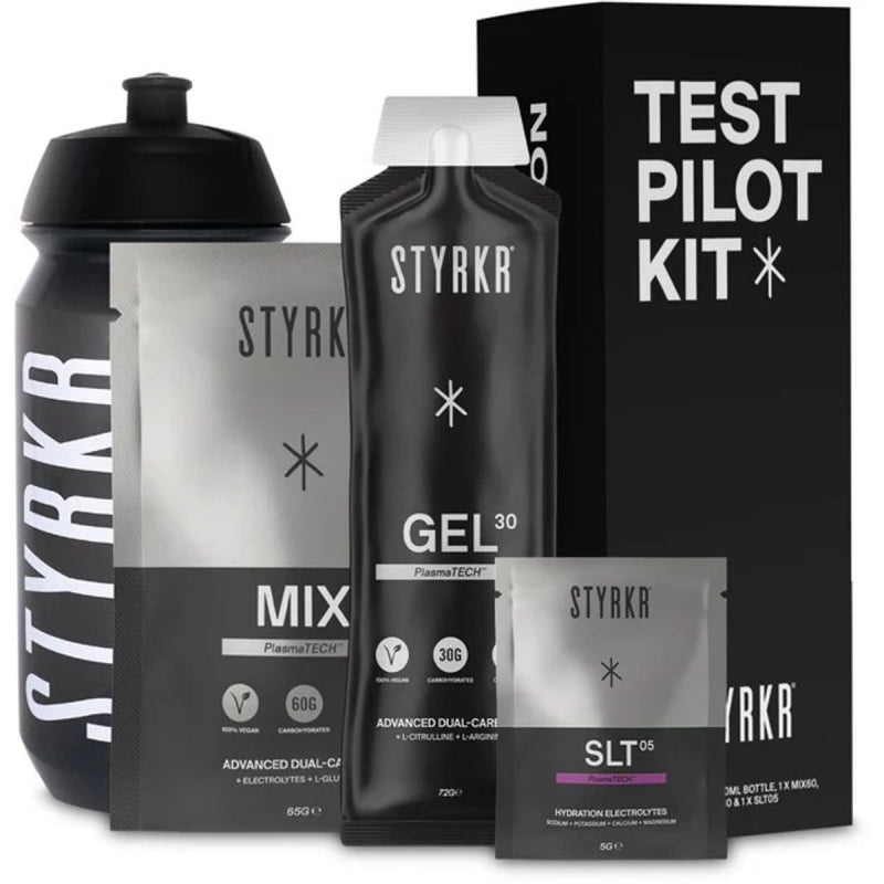 Strykr Styrkr Test Pilot Kit - Contains 1X Each: Bottle MIX60 GEL30 SLT05