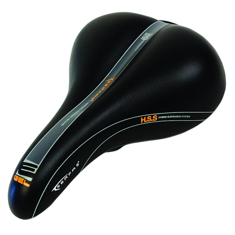 Serfas Mens E-gel Dual Density Saddle