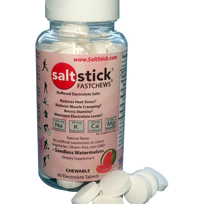 Saltstick Fastchews Bottle Watermelon 60 Chews