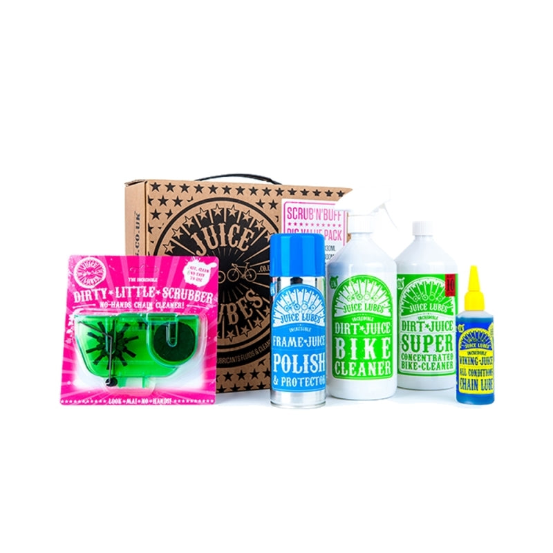 Juice Lubes Scrub And Buff - Clean And Lube Pack