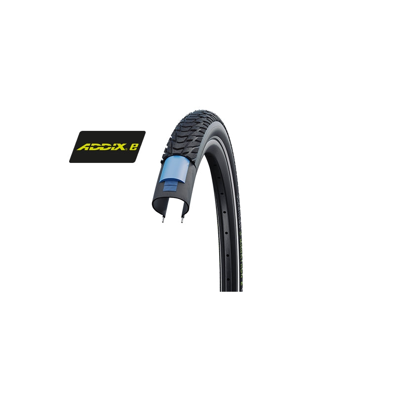 Schwalbe Tyre Marathon E-plus 28 X 2.0 / 700 X 50 Performance Wire Addix-e Smart Dualguard Twinskin