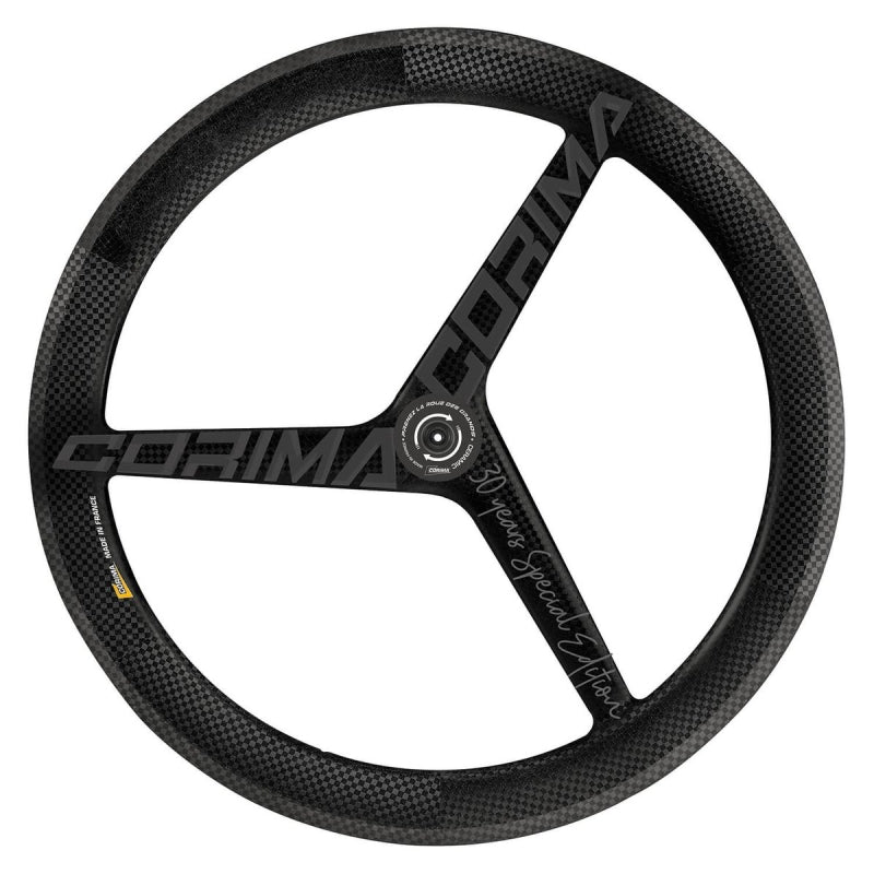 Corima Wheel Front Road 3 Spoke Disc Brake Clincher