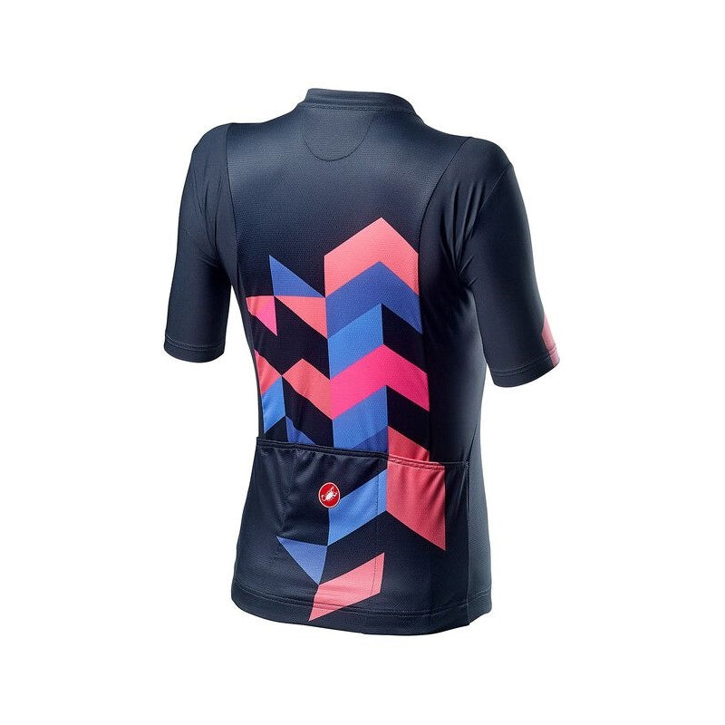 Castelli Jersey Unlimited Womens Dark Steel Blue - S S