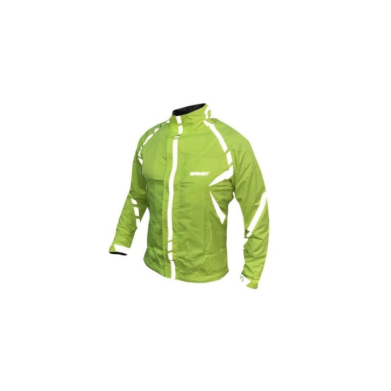 Brave Jacket Commuter 100% Waterproof Fluro Yellow S S