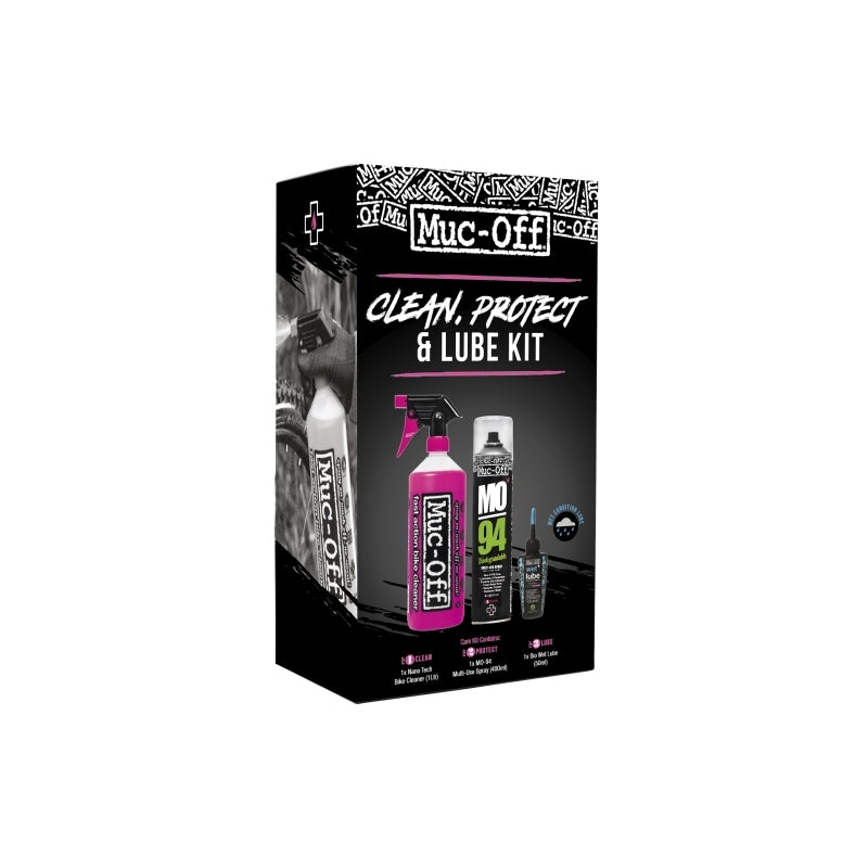 & Lube Kit - Wet Lube Muc-off Clean Protect