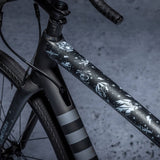 Dyedbro Frame Protection Wrap Gravel Old School Tattoo White Old School Tattoo White Frame Protection Wrap G