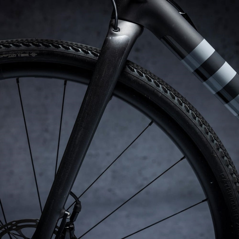 Dyedbro Frame Protection Wrap Gravel Clear White Matt Clear White Matt Frame Protection Wrap Gravel