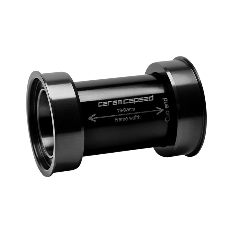 Ceramicspeed Bottom Bracket - PF30 - 68/73/79/86MM Shell - 30MM Spindle - Black - Coated