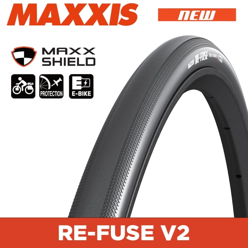 Maxxis Re-fuse 700 Maxxshield Fold 60TPI E-25 Tyre