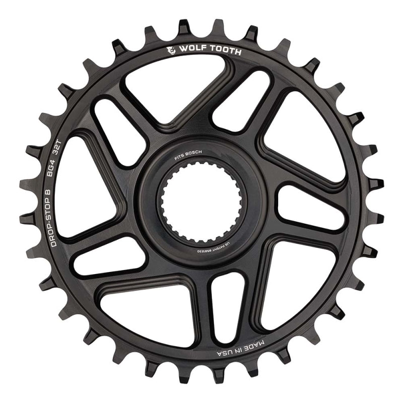 Wolf Tooth DM Chainring For Bosch GEN4 Ebike - 34T - Drop Stop ST