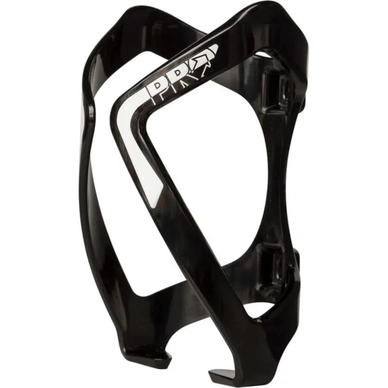 Pro Bottle Cage Polycarbonate Black White