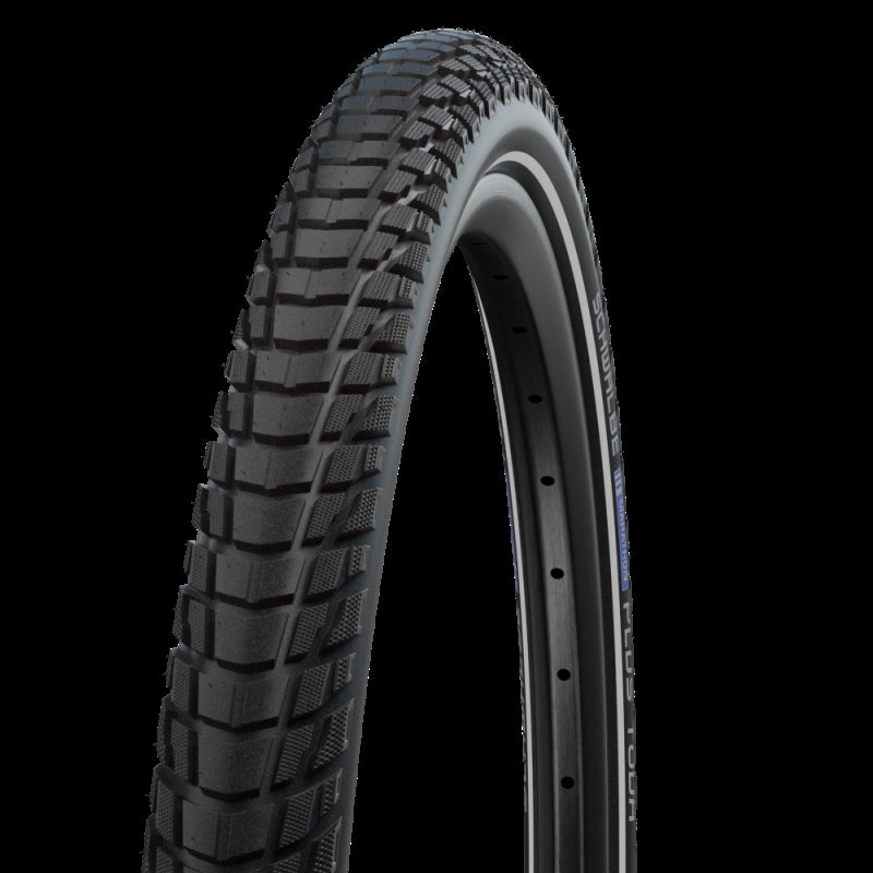 Schwalbe Tyre Marathon Plus Tou Performance Wire Addix Smartguard E-50 HS619 Black-reflex