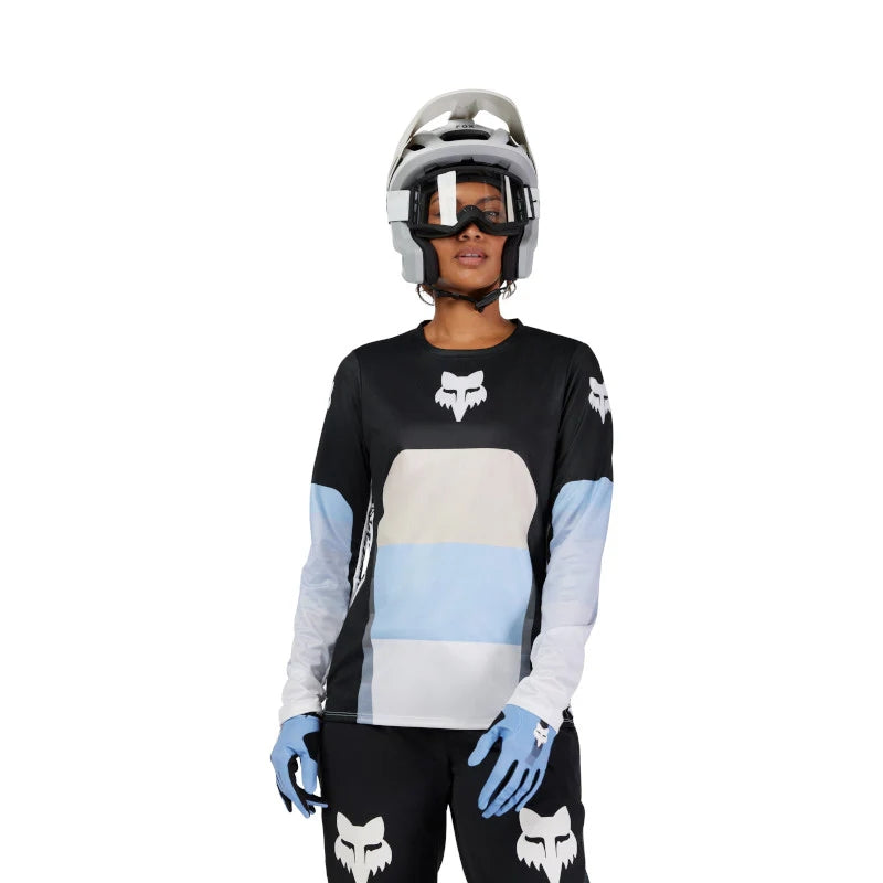 Fox Racing Womens Ranger Long Sleeve Grid Jersey
