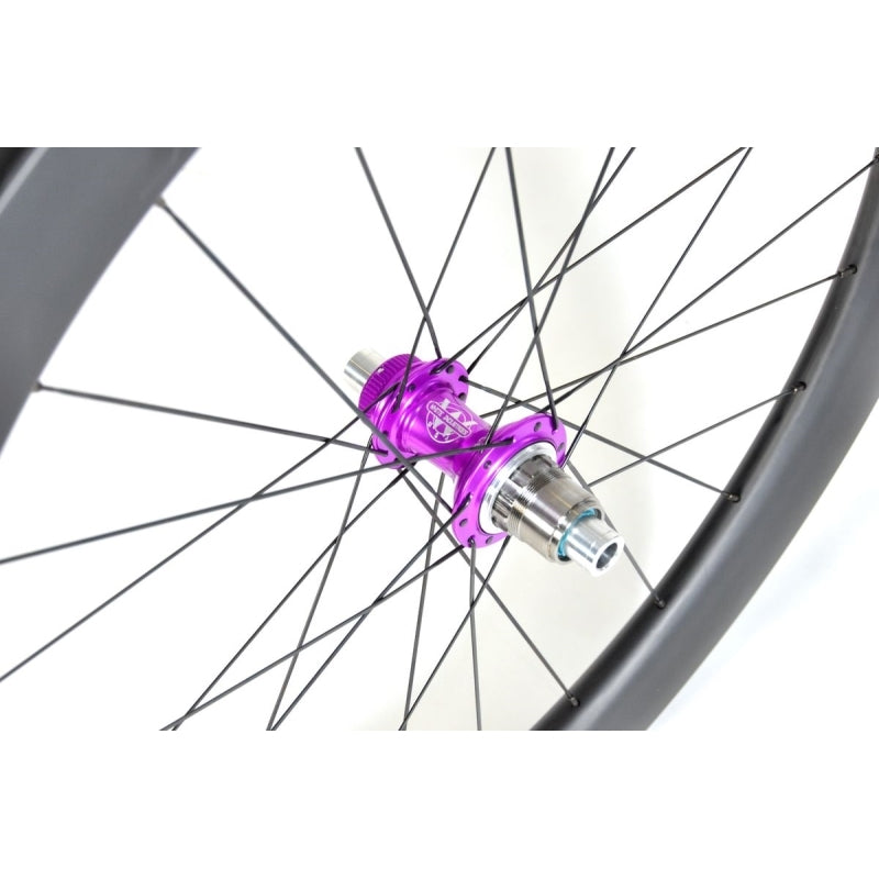 DK Composite Gravel 60MM Carbon Wheelset With White Industries Hubs