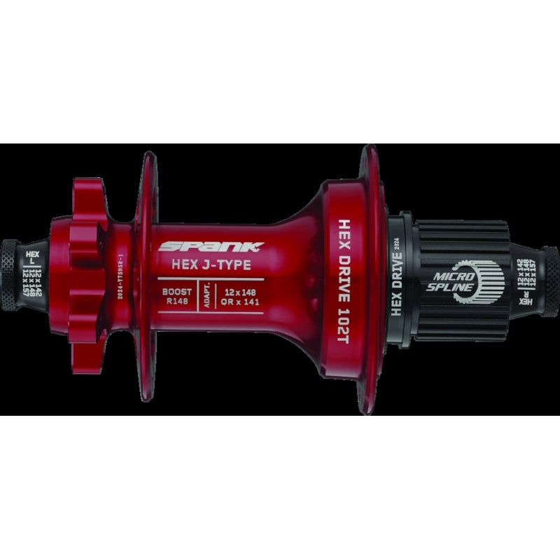 Spank Hex Rear Hub 102T (boost)