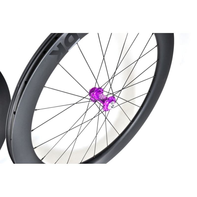 DK Composite Gravel 60MM Carbon Wheelset With White Industries Hubs