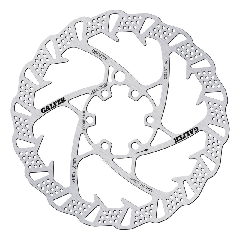 Galfer Shark 6 Bolt Disc Rotor
