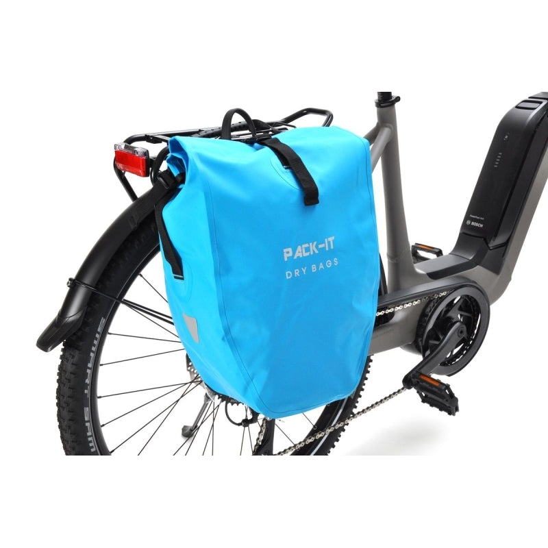 Pack-it Pannier Bag Waterproof Drybag 25L Blue