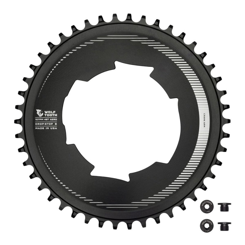 Wolf Tooth 107 Bcd Aero Chainring For Sram - 46T