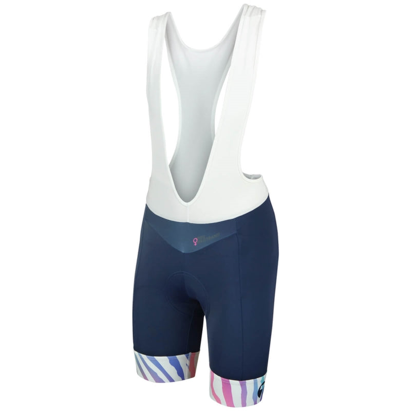 Tineli Womens Pastel Zebra Bibshorts