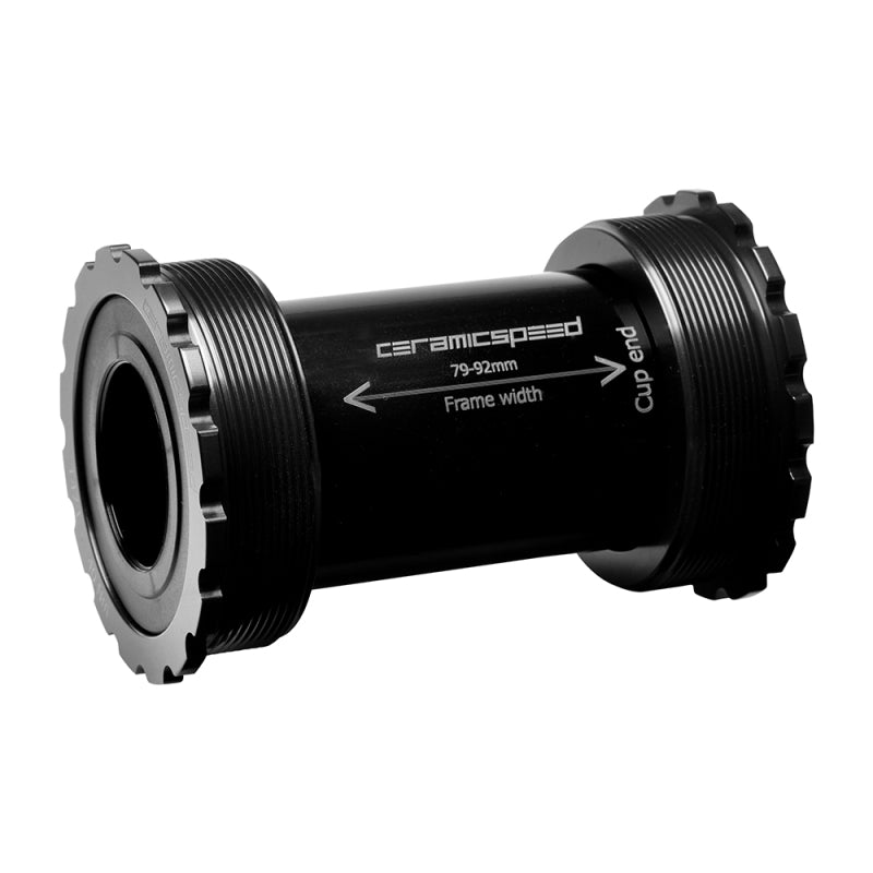 Ceramicspeed Bottom Bracket - Threaded T47 - Road - 86MM Shell - Gxp Spindle - Black Coated