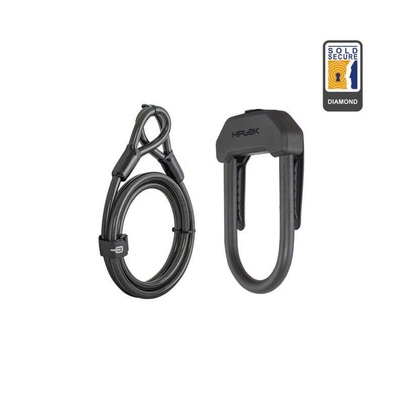 Hiplok Dx-plus 14MM Wearable D-lock Wearable With 2M Cable