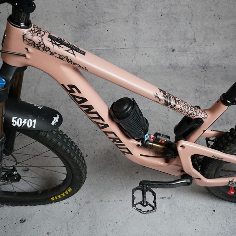 Dyedbro Frame Protection Wrap Ride OR Die Black Ride OR Die Black Frame Protection Wrap