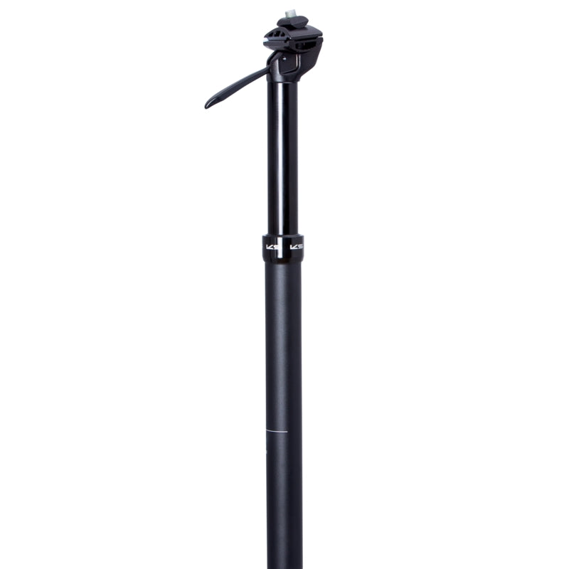 KS 2020 Eten Under-saddle Lever Dropper (no Remote) 27.2MM 410/100MM Black External 410/100MM