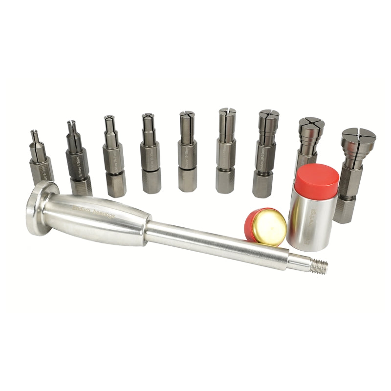 Enduro Bearings Bearing Puller Premium Stainless Steel Blind Hole & Mallet Set