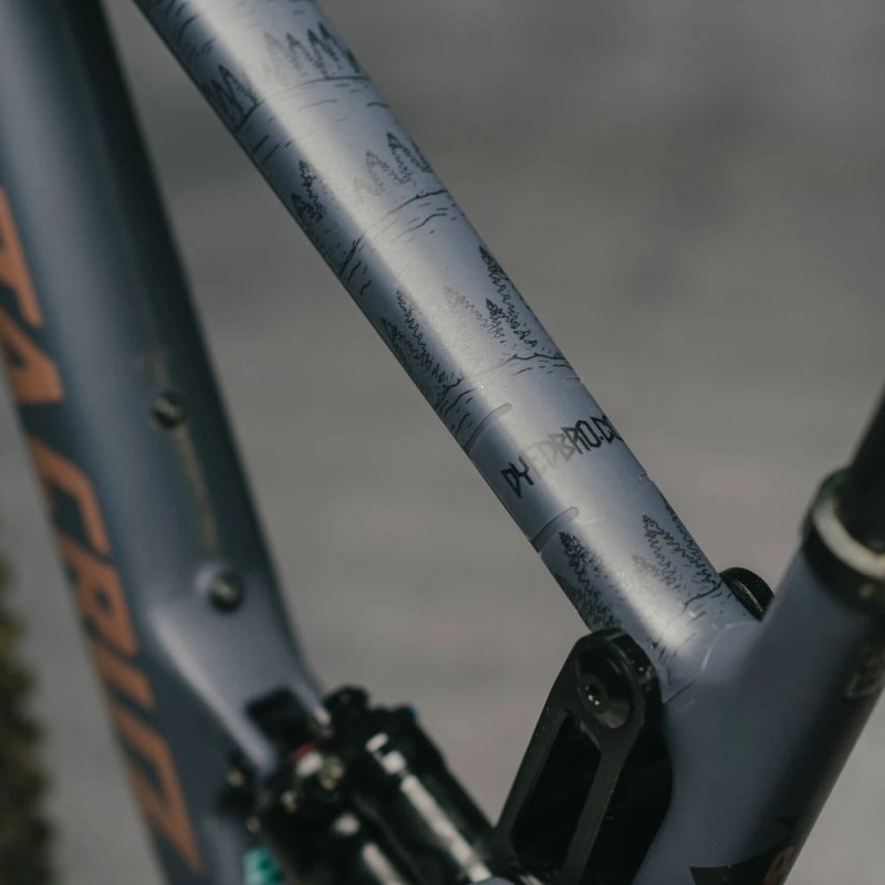 Dyedbro Frame Protection Wrap Ews Mountains Black Ews Mountains Black Frame Protection Wrap