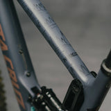Dyedbro Frame Protection Wrap Ews Mountains Black Ews Mountains Black Frame Protection Wrap