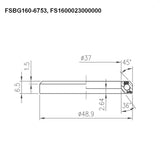 Fsa Components Headset Bearing 36 X 45 1 X 3/8TH MR031 Stainless