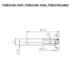 Fsa Components Acb 870S 45X45 11/8INCH Stainless Steel - 41.8MM OD