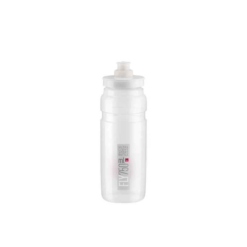 Elite Bottle Fly Ultralight 750ML Clear/white Logo